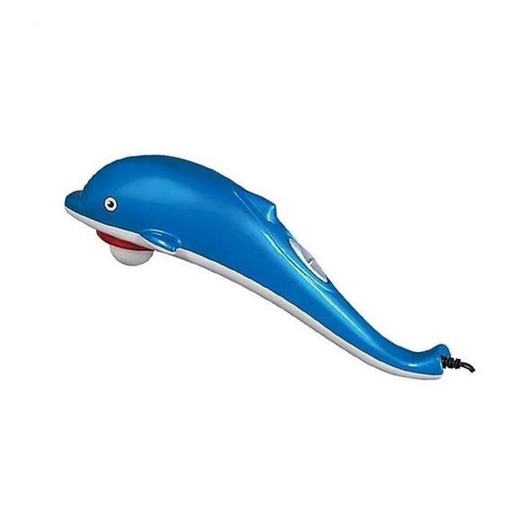 Портативный ручной массажер Dolphin Дельфин / Массажер для тела для рук / Вибромассажер IJ-571 для тела | Зображення 2