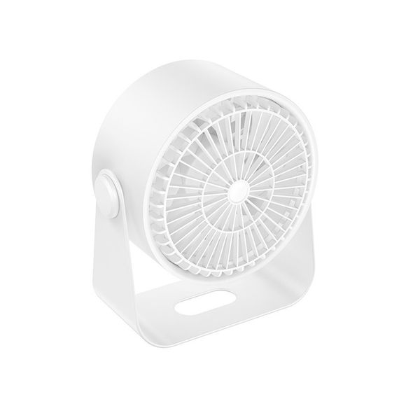 Вентилятор HOCO HX66 3000 mAh Desktop circulating fan White | Зображення 5