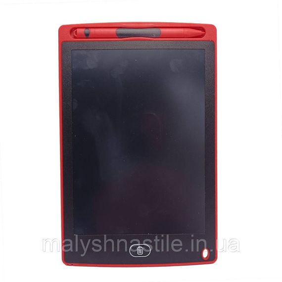 Детский игровой планшет для рисования LCD экран "Unicorn" ZB-99 Red