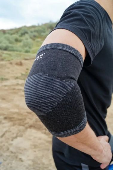 Налокітники Power System PS-6001 Elbow Support Black/Grey (пара) XL (PS-6001_XL_Black) | Зображення 1