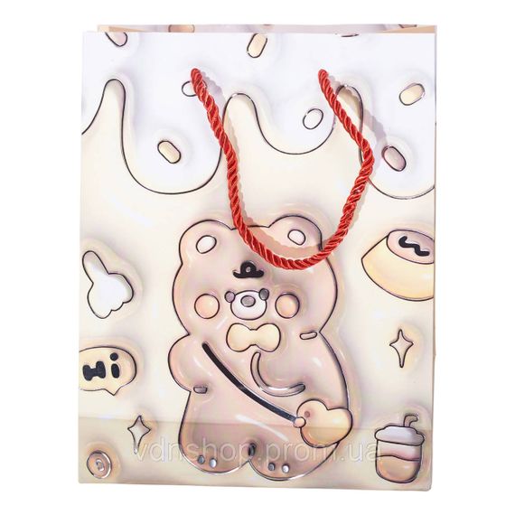 Набір подарункових пакетів з паперу 12 (шт.) картонні гарні пакети для подарунків 18×10×22.5 (см) HP-10359-20 | Зображення 2