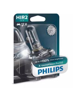 Галогеновая лампа PHILIPS 9012XVPB1 HIR2 55W 12V X-tremeVision Pro150 +150% B1