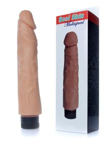 Вібратор - Real Skin Multispeed Flesh, 23 см Sex Aura