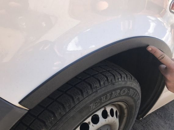 Накладки на арки (6 шт, ABS) для Volkswagen T5 Multivan 2003-2010рр | Зображення 5