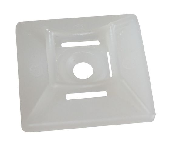 Площадка для стяжки под саморез 29х29 белая Ny95506173 | Зображення 1