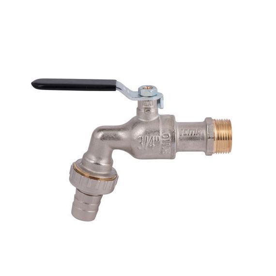 Кран кульовий поливальний Icma 599 3/4"Н (з антизамерзанням) сталевий важіль | Зображення 2