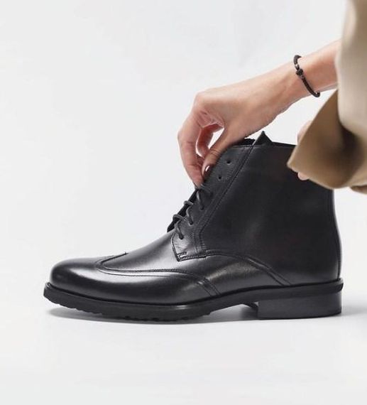 Осінні чоловічі черевики броги 40 42 43 44 розмір | Зображення 4