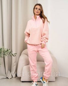 Спортивний костюм для жінок колір рожевий розмір L FI_009389