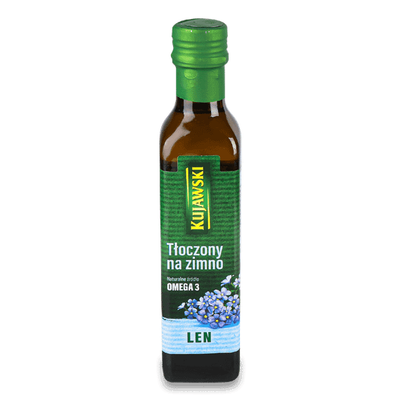 Масло льняное Kujawski len, 250мл, стекло