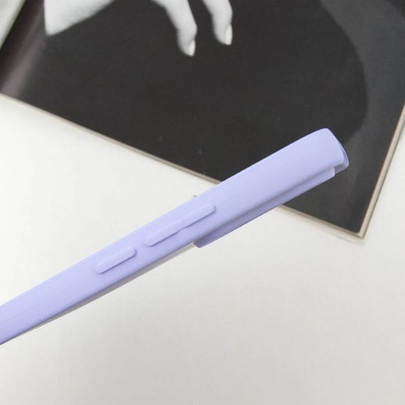 Чохол Silicone Cover Lakshmi Full Camera (AA) with logo для Xiaomi Poco X7 Pro Бузковий / Dasheen | Зображення 2