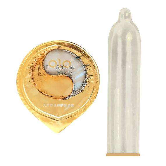 Презервативи OLO ультратонкі з термоеффектом, Лід і Полум'я 10 шт. sexstyle | Зображення 1