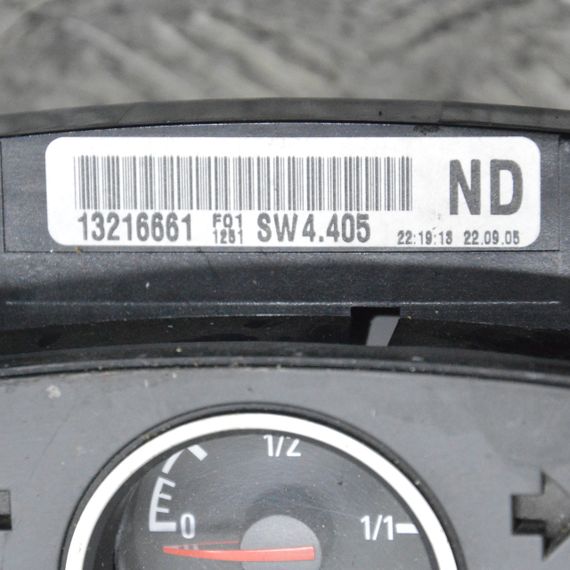 Приладова панель Opel Astra H Zafira B 2004-2015 дизель Спідометр Опель Астра Н Зафіра Б 13216661 | Зображення 4