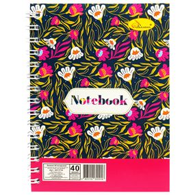 Блокнот А6 АП-1710, 40 аркушів, пружина збоку Вид 6