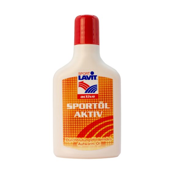 Розігріваюча олія для м'язів Sport Lavit Sportoil Aktiv 20 мл Mini, Дорожня спортивна олія для розминки