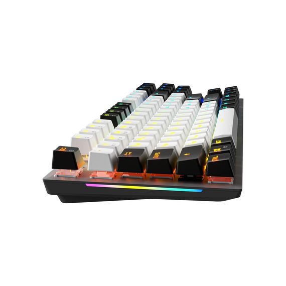 Клавіатура GamePro Genesis Joker Pro MK124G Pro Outemu Red Switch Wireless/Bluetooth/USB UA Gray (MK124G Pro) | Зображення 2