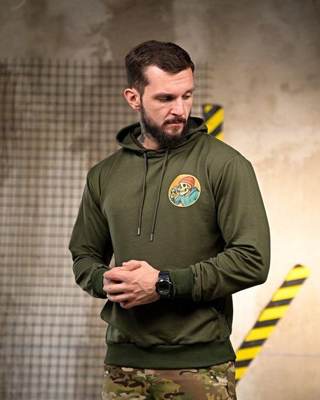 Мілітарі Худі revo oliva РП7413 | Зображення 2