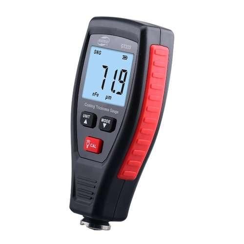 Товщиномір лакофарбових покриттів LCD-дисплей Fe/nFe, 0-1800мкм BENETECH GT235 | Зображення 2