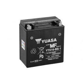 Аккумулятор МОТО Yuasa 12V 14,7Ah MF VRLA Battery YTX16-BS-1(сухозаряжений)