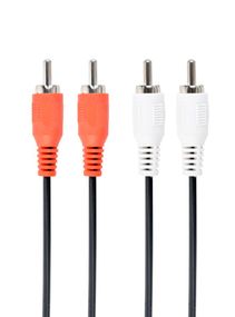 Кабель Cablexpert CCA-2R2R-6, 2RCA-2RCA, 1,8 метрів