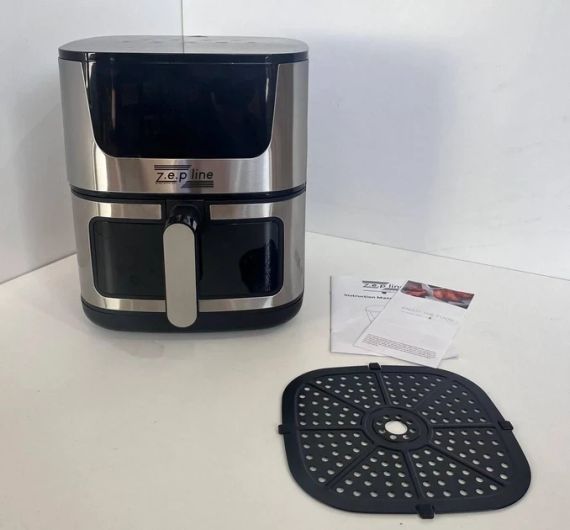 Безмасляная электрическая фритюрница на 8 л Zepline ZP-092 3000W | Зображення 2