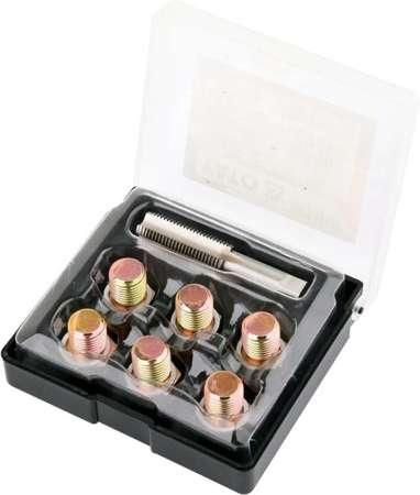 Набір ремонту оливних пробок алюмінієві прокладки М15х1.5 6шт YATO YT-17572