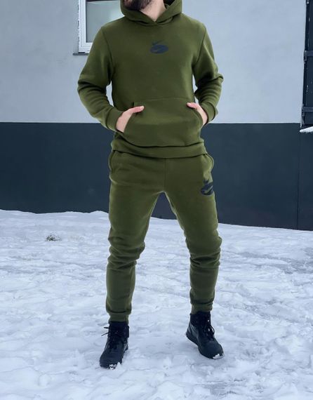 Чоловічий спортивний костюм Nike хакі