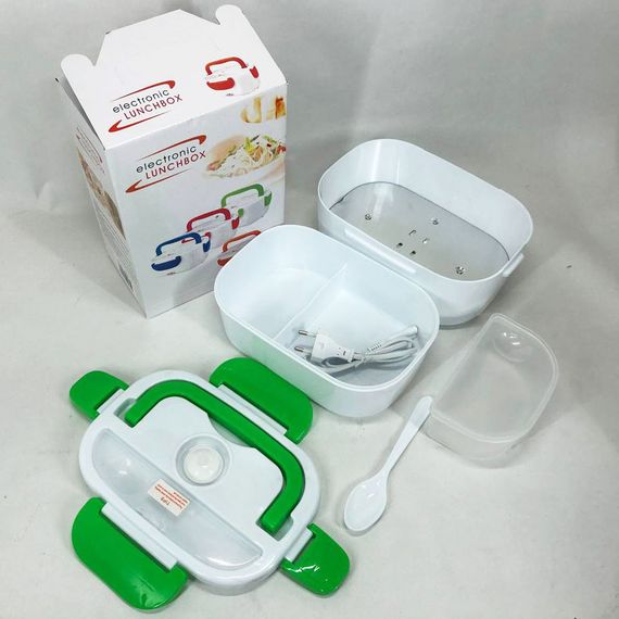 Харчовий термос для їжі Lunch Heater 220 V, Пластиковий ланчбокс для їжі з підігрівом YK-40 | Зображення 7