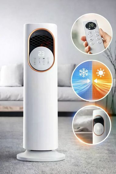 Підлоговий кондиціонер-обігрівач DOMOTEC MS-1630 3в1 • Кліматичний комплекс DOMOTEC MS-1630 зі зволоженням, баком 4 л і пультом ДК | Зображення 2