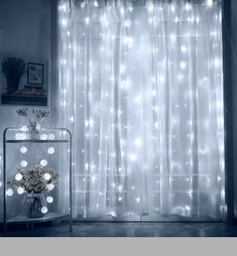 Гірлянда Xmas LED Водоспад 3м х 2м, 320 LED, теплий білий світ XPRO 320-W (47648-3839_322)