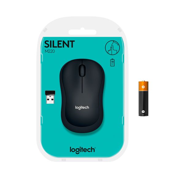 Мишка Logitech M220 Silent Grey (910-004878) | Зображення 7