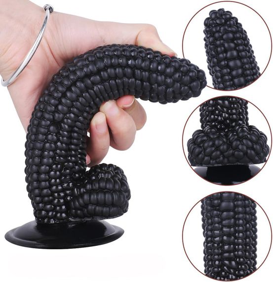 Фаллоимитатор Corn на присоске  20*4 см | Зображення 2