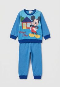 Дитяча тепла піжама для хлопчика Disney 92 см Блакитна (25100402C)