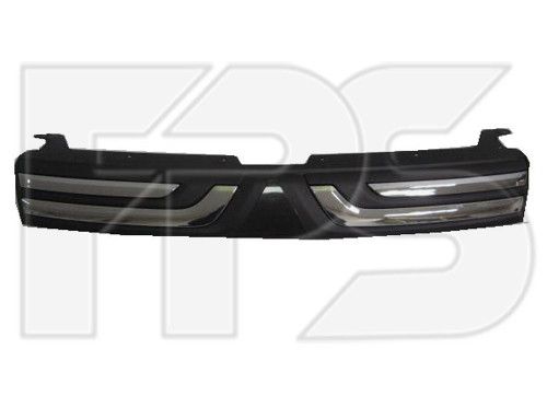 Решетка радиатора Mitsubishi Outlander III '12-15 (кроме XL) (FPS) хром/черная 7450A743