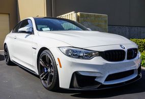 Боковые Пороги DPT (Черный Глянец) для BMW 4 серия F-32 2012-2020 гг