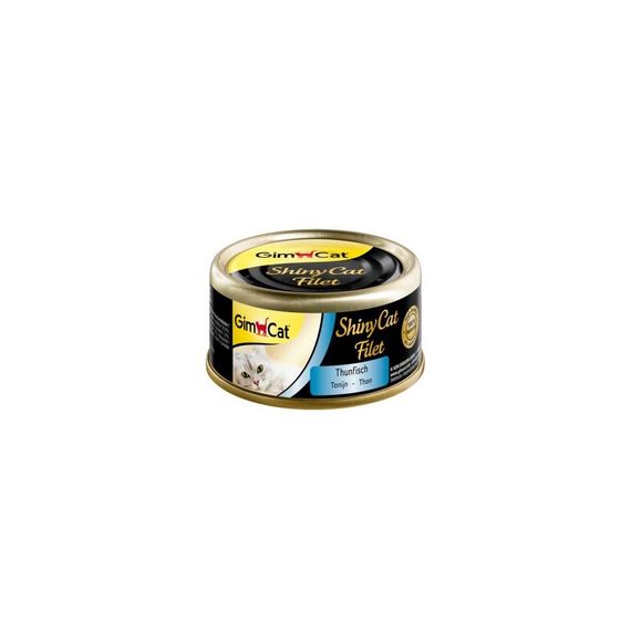 Вологий корм з тунцем для котів GimCat Shiny Cat Filet, 70 гр | Зображення 2