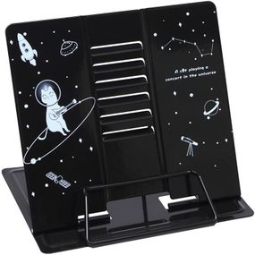 Подставка для книг "Котик Космонавт" LTS-8164 металлическая  Вид 3
