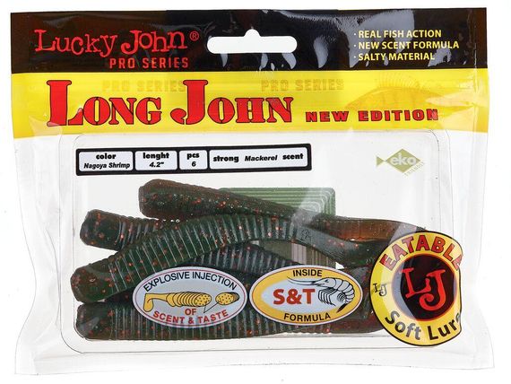 Виброхвост 4,2" LJ Лаки Джон Long John 140134-085 | Зображення 1