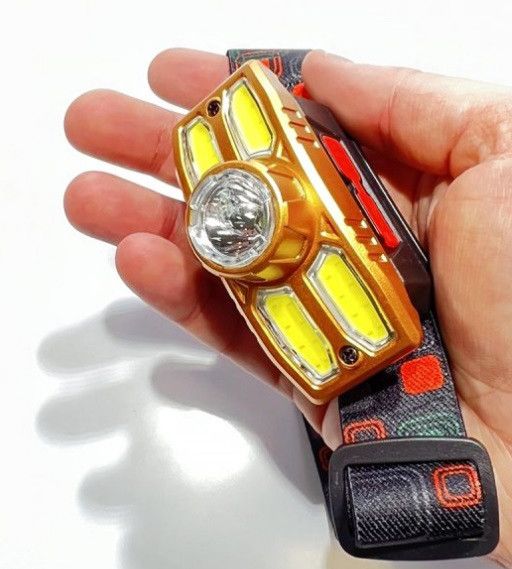 Налобный LED фонарь Headlight HX-209 XPE+COB акумуляторний универсальный фонарик | Зображення 1
