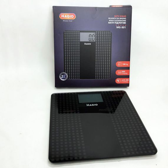 Ваги для підлоги електронні скло UK-819 Magio MG-801 | Зображення 2