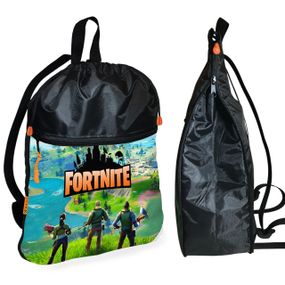 Рюкзак-мішок для школи Fortnite дитяча сумка для взуття та спортивного одягу (01456)