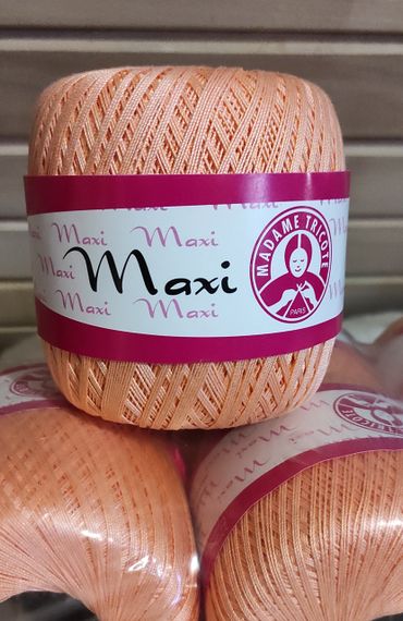 Пряжа MADAME TRICOTE PARIS MAXI 6322 пряжа макси 100% хлопок | Зображення 1