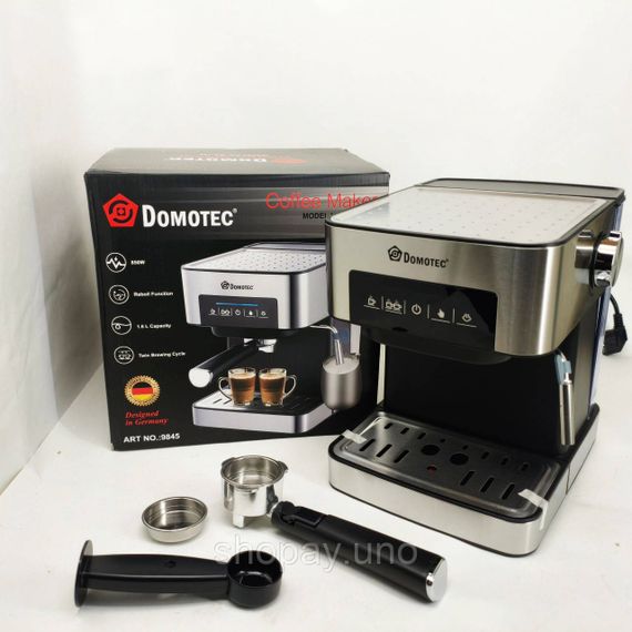 Домашняя кофеварка для приготовления напитков Domotec MS-136, Кофеварки для латте JT-20