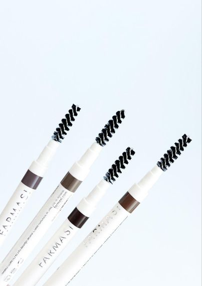 Карандаш для бровей с щеткой темный Farmasi Ebony 04 0,08 г | Зображення 5