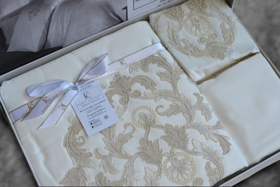 Постельное белье First Choice Moonlight V.I.P 200x220 Mirabel Krem | Зображення 2