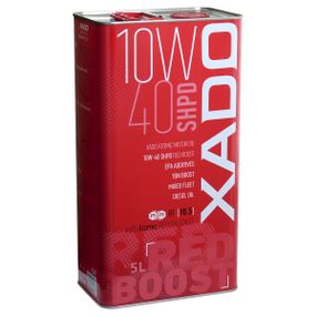 Напівсинтетична олива XADO Atomic Oil SHPD (SL/CI-4) RED BOOST 10W-40  5л