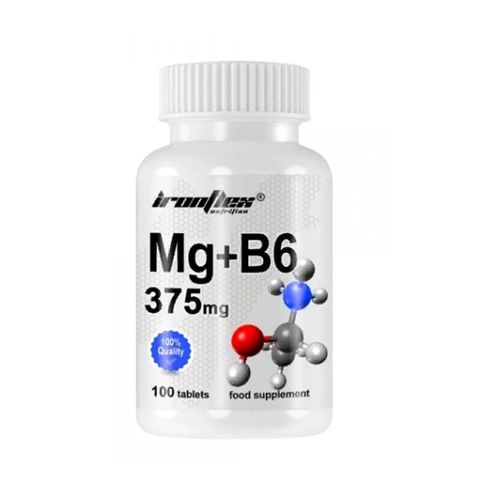 Микроэлемент Магний для спорта IronFlex Mg And B6 100 Tabs