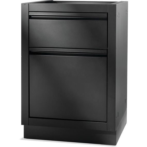 Тумба для сміття і паперових рушників 61х61х90 см чорна Oasis Napoleon IM-WDC-MK-1 Код: 014049 | Зображення 2