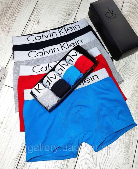 Чоловічі боксери CK 365 Boxers, чоловічі труси CK, Бавовняні труси Кельвін Кляйн Преміум якості | Зображення 2