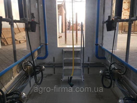 Доильний зал АльфаЛаваль 2*8 б/у с заменой рти | Зображення 3