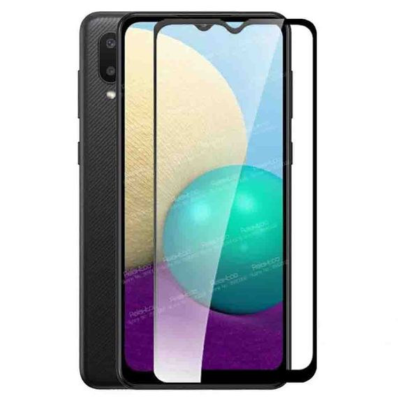Захисне скло 2.5D на весь екран для Samsung Galaxy A02 | Зображення 1